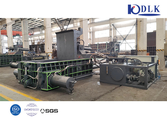 Hydraulic Scrap Metal Baler Press Machine 200t PLC Control