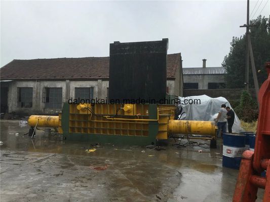 Y81K-400 400 Ton Hydraulic Scrap Metal Baler with 700x700mm Bale Size and 4000x3500x1300mm Press Box
