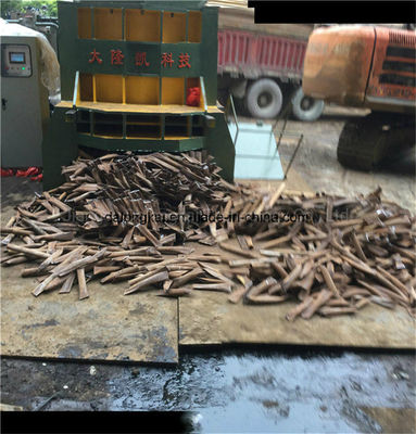 WS-630 Model Gantry Shear with 6300kn Max Cutting Force and 1400mm Blade Length for Scrap Metal Cutting