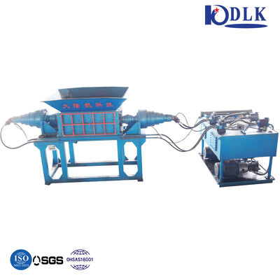 DS Double-Shaft Shredder Machine with PLC Control, 42CrMo Blade, and High Torque Low Speed for Steel Recycling