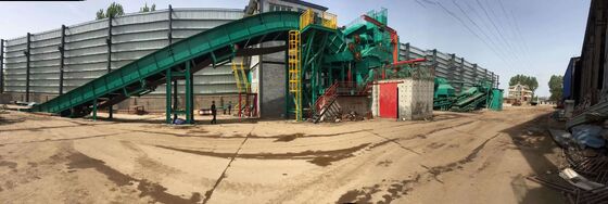 PSX-6868 Hydraulic Drive Scrap Steel Shredder with Hard Alloy Cutter for Fine Grinding Metal Recycling