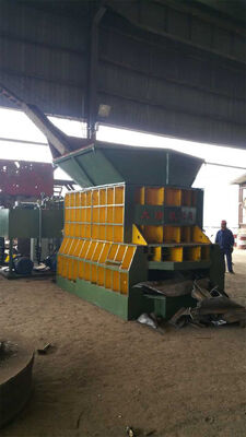 WS-500 Horizontal Scrap Metal Shear Machine with 5000kn Max Cutting Force, 1400/1600mm Blade Length, and 6-9t/H Production Rate