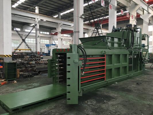 Electric Motor Semi-automatic Paper Baler Machine with 160YCY2 Pump for Industrial Cardboard Baling