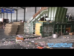 프레스기를 곤포로 포장하는 수평선상 카톤지